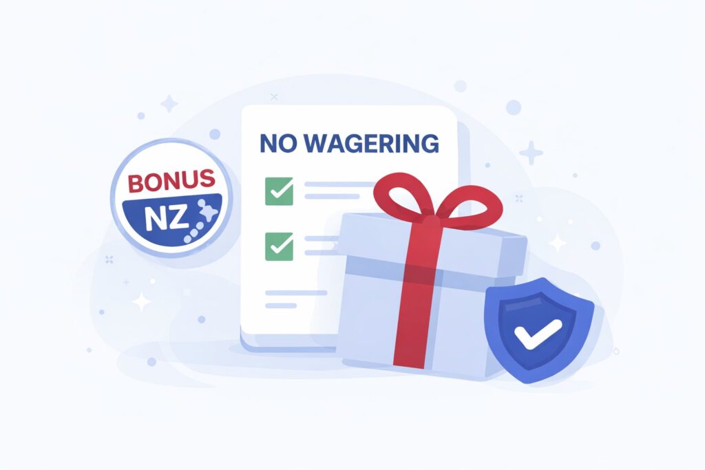 No wagering casino bonus in NZ explained