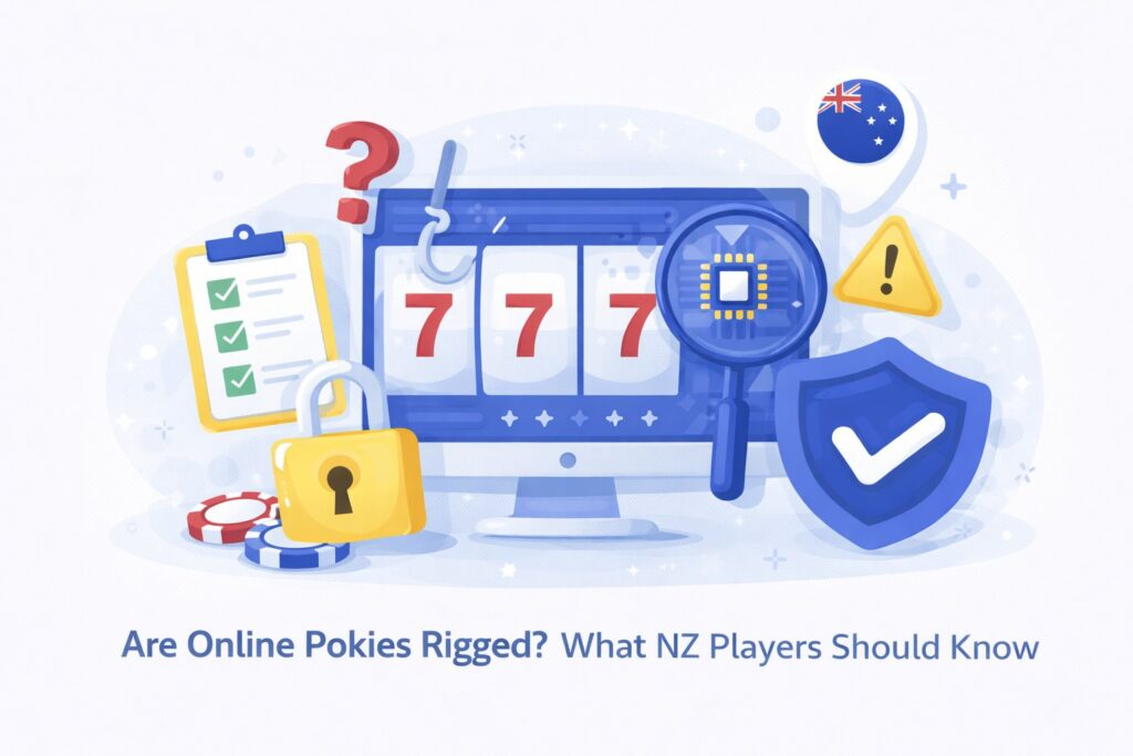Are online pokies rigged? What NZ players should know