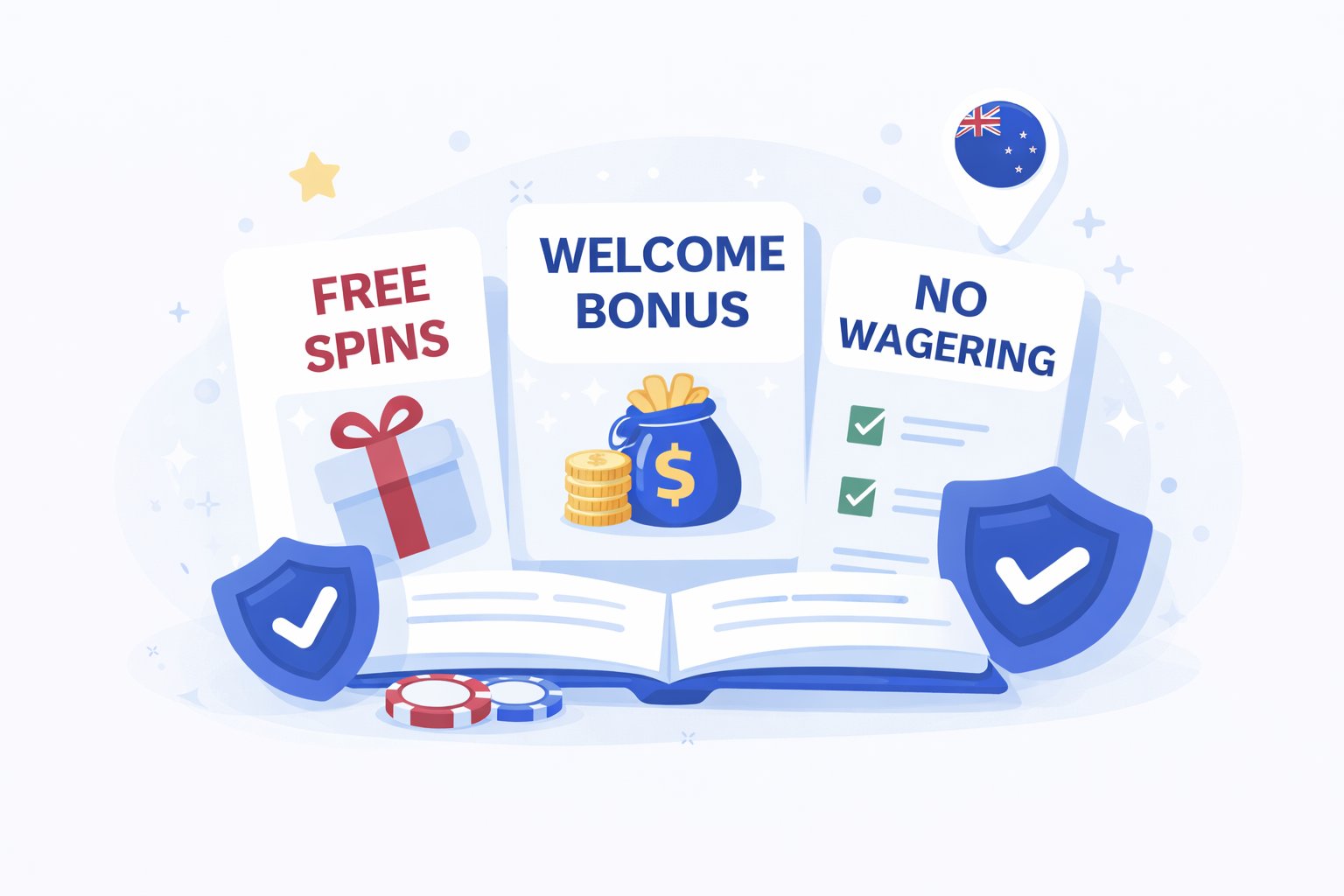 Types of casino bonuses in NZ explained