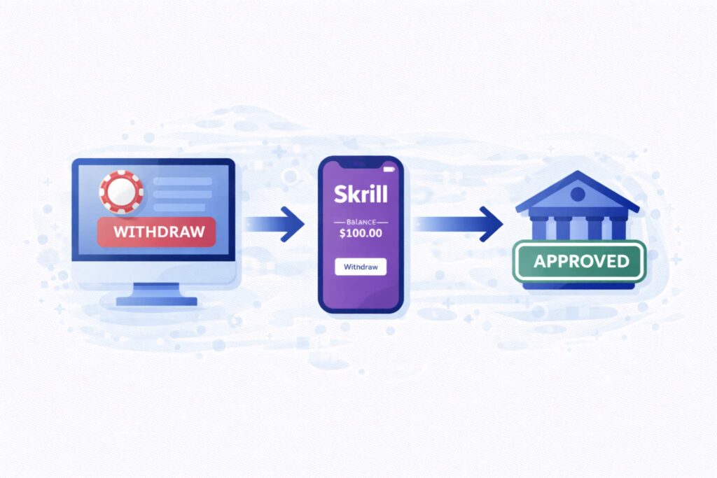 Skrill withdrawal request and approval steps in NZ