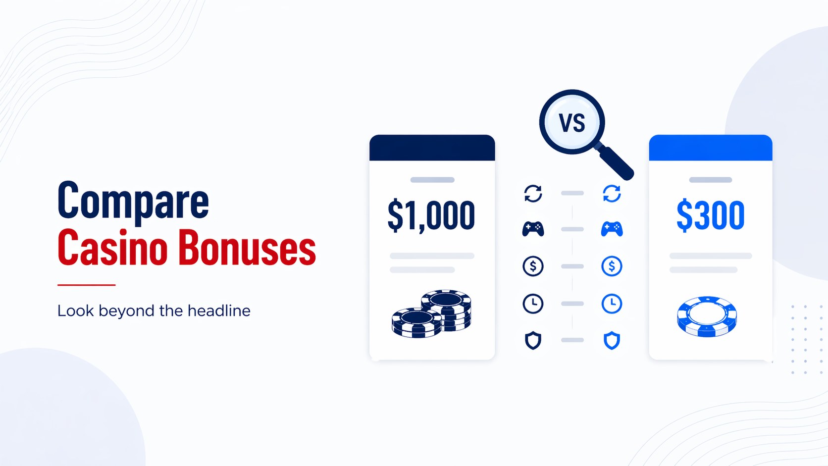 How to compare casino bonuses in NZ by looking beyond the headline and checking real bonus value