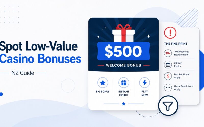 How to Spot a Casino Bonus That Looks Good but Offers Low Real Value in NZ