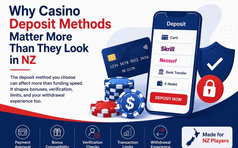 Why Casino Deposit Methods Matter More Than They Look in NZ