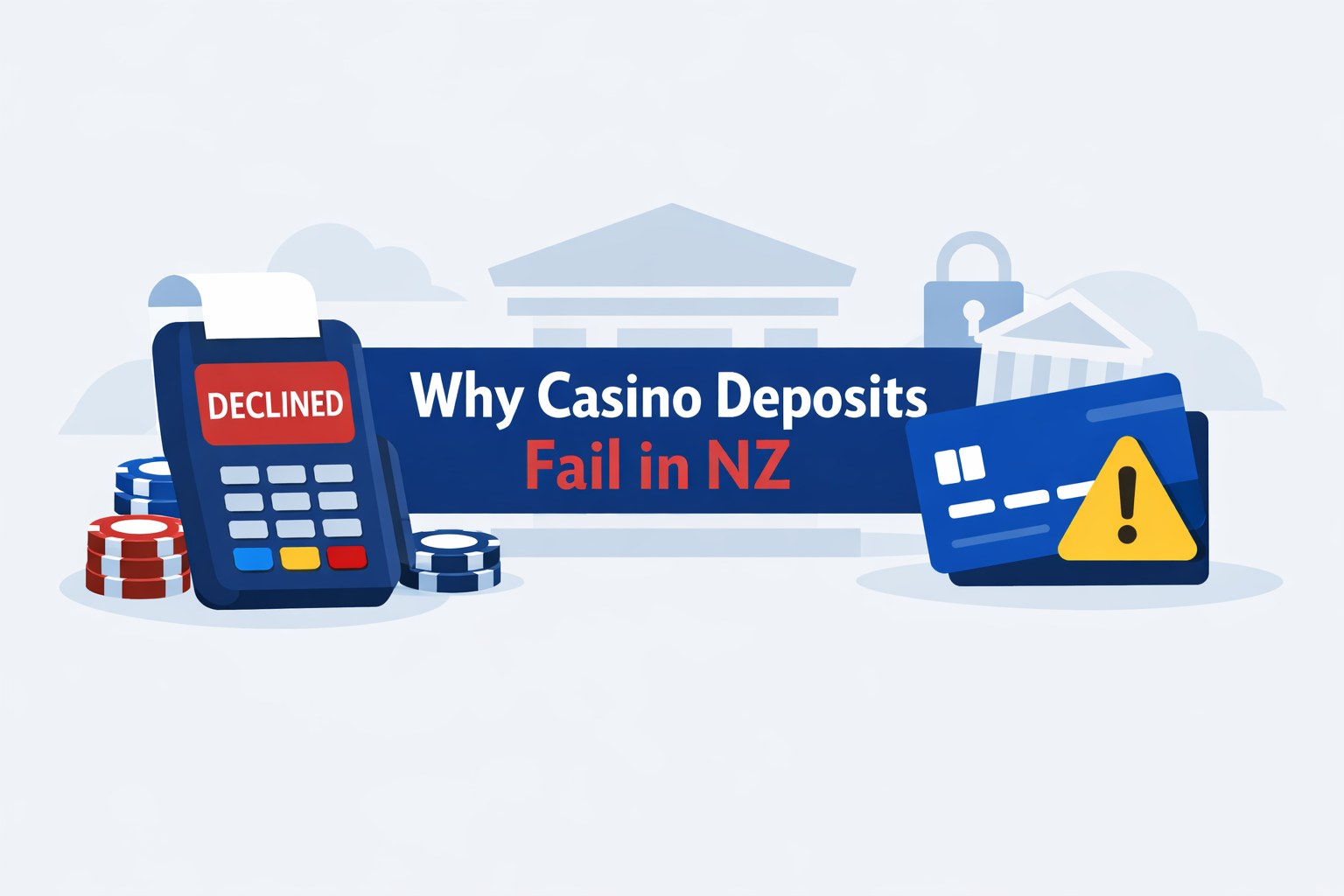 Why casino deposits fail in NZ guide for payment issues and declined transactions