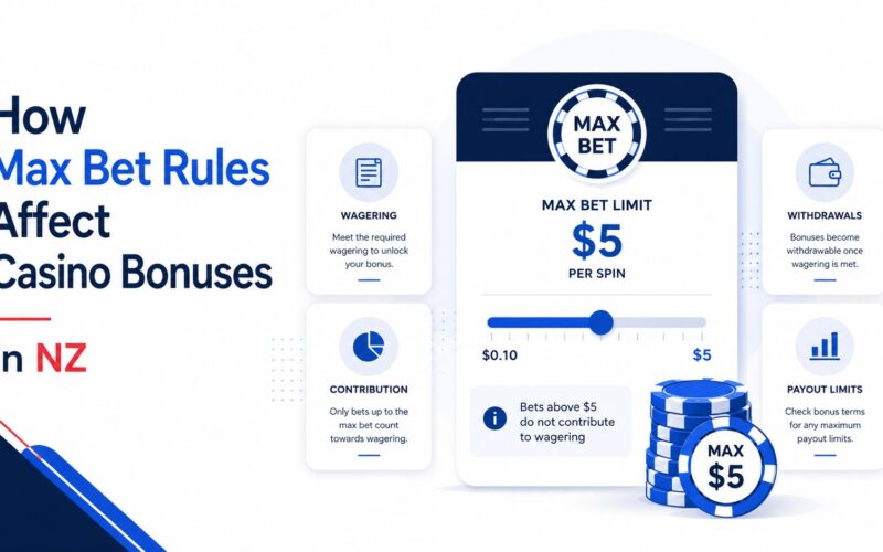 How Max Bet Rules Affect Casino Bonuses in NZ