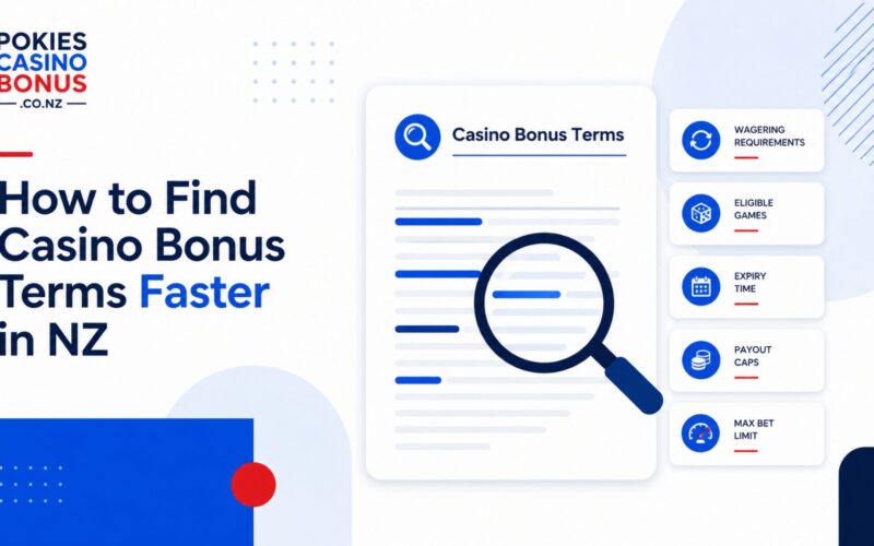 How to Find Casino Bonus Terms Faster in NZ